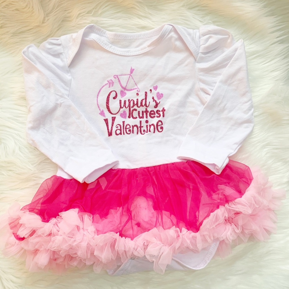 New Baby girl Valentines dress.